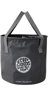 2026 Rip Curl Surf Series 50L Changing Bucket 14RMUT - Black / Grey