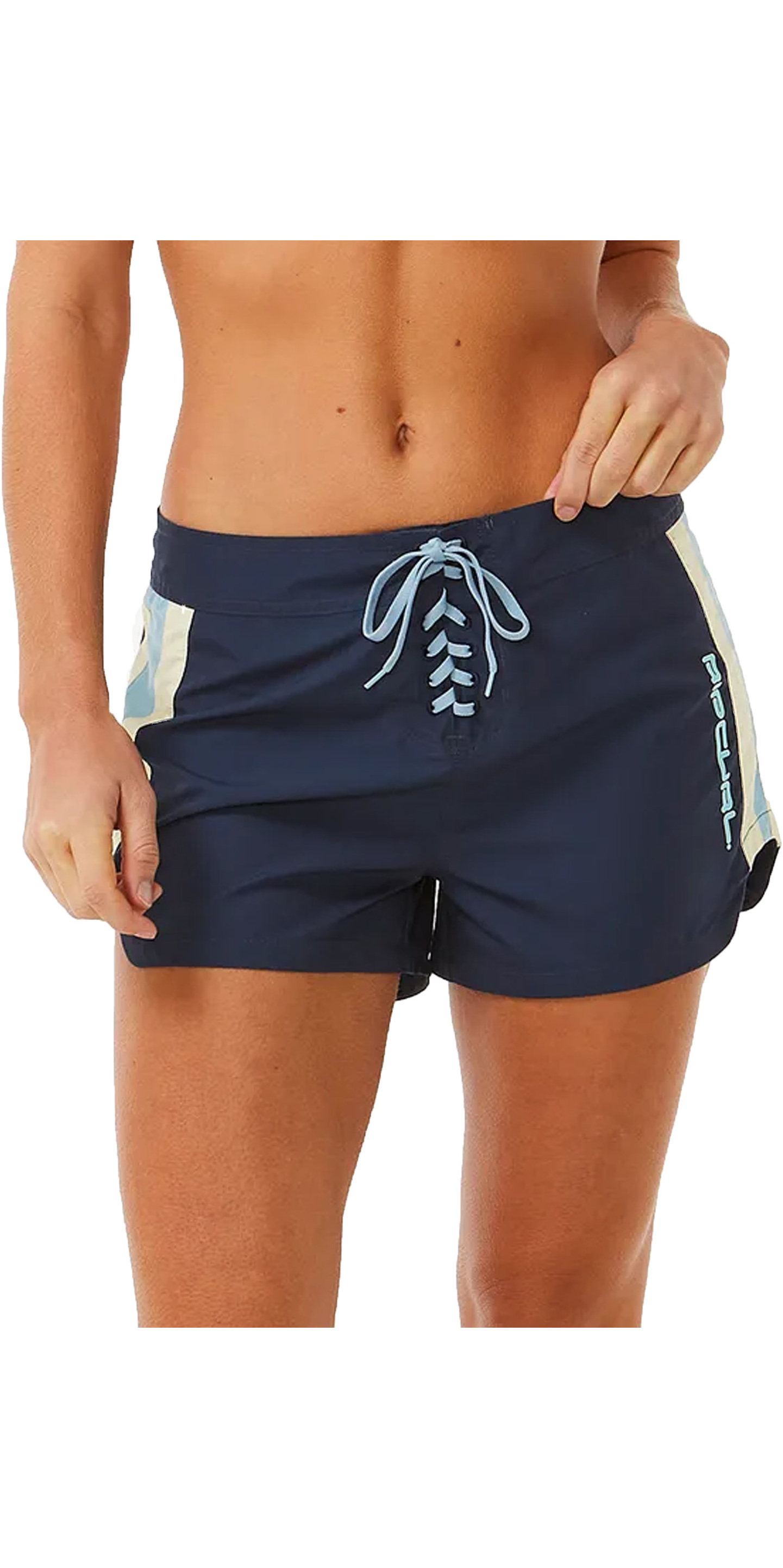 2024 Rip Curl Womens Block Party Hi Waist Boardshorts 013WBO