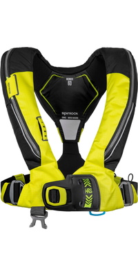 2026 Spinlock Deckvest 6D 170N Lifejacket With HRS System DWLJH6D - Yellow