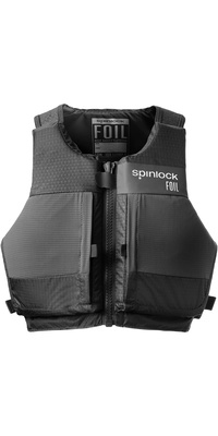2026 Spinlock Foil Front Zip 50N Buoyancy Aid SLFBA - Black