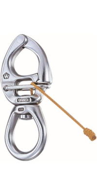 2026 Wichard HR Quick Release Snap Shackle With Large Bail WR2773 - Silver