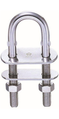 2026 Wichard U-Bolt Pad Eye WR6511 - Silver