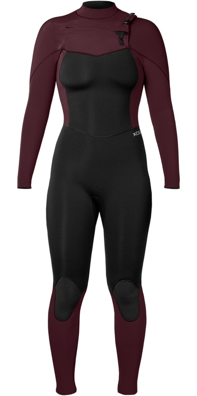 XCEL Frauen Comp 5/4mm Brustreißverschluss Neoprenanzug