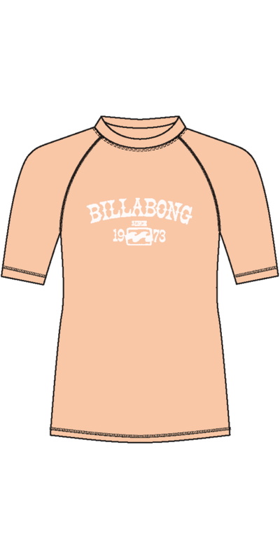 Billabong Colete De Lycra De Manga Curta Surf Dayz Júnior