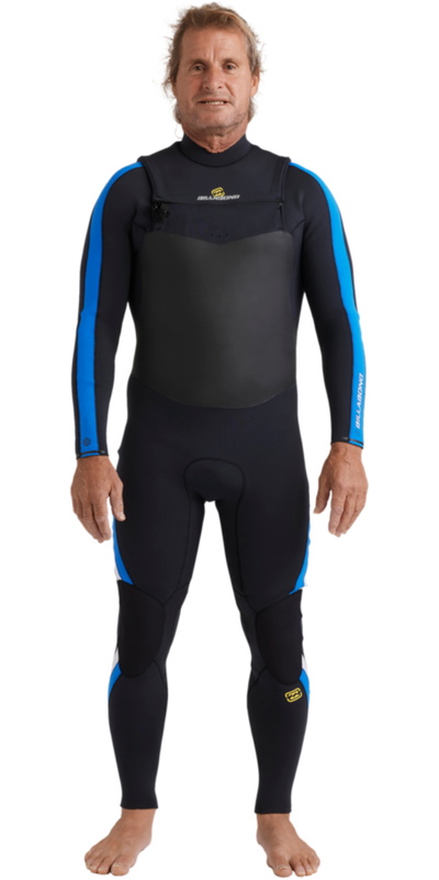 Billabong Mens Oscillator Natural 4/3mm Chest Zip Wetsuit