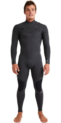 2026 Billabong Mens Revolution Natural 3/2mm Chest Zip Wetsuit 24AW191504 - Graphite