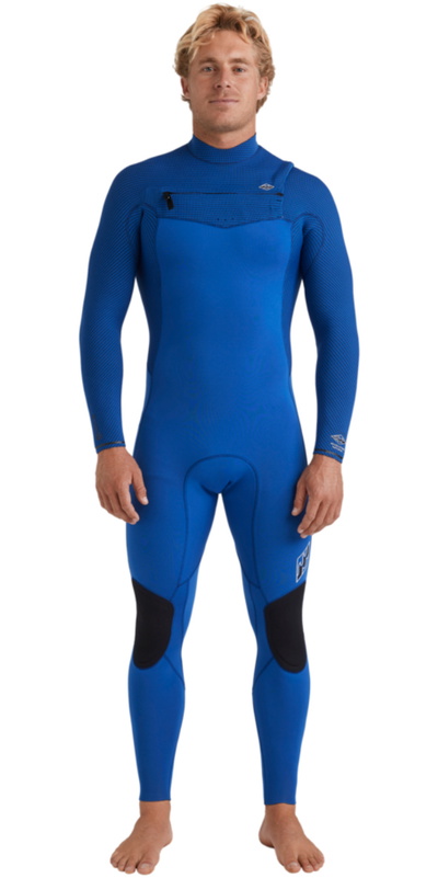 Billabong Mens Revolution Natural 4/3mm Chest Zip Wetsuit