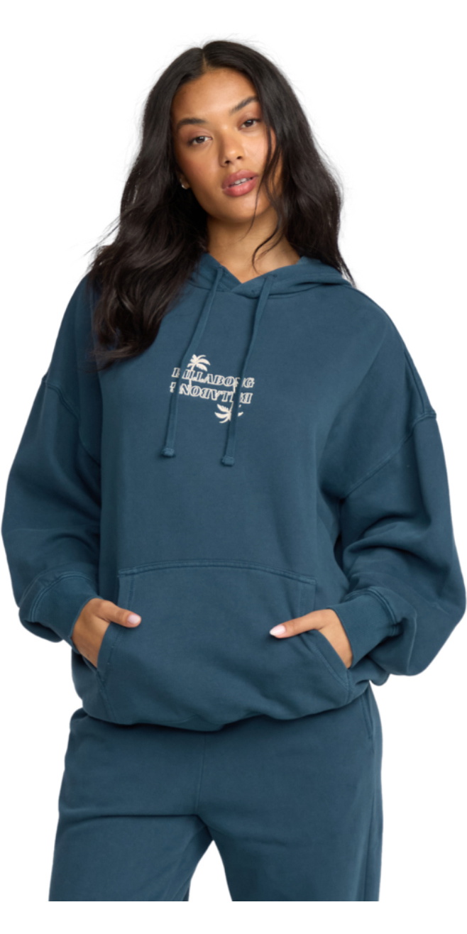 2025 Billabong Womens Best Wishes Hoodie - Navy