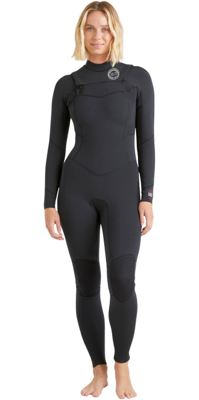 Billabong Feminino Salty Dayz Natural 4/3mm Chest Zip Wetsuit