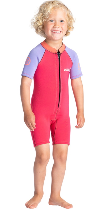 C-Skins Junior C-KID 3/2mm Front Zip Shorty Wetsuit