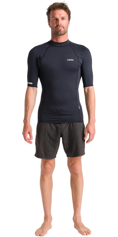 C-Skins Mens NuWave UV Basics Kortærmet Lycravest