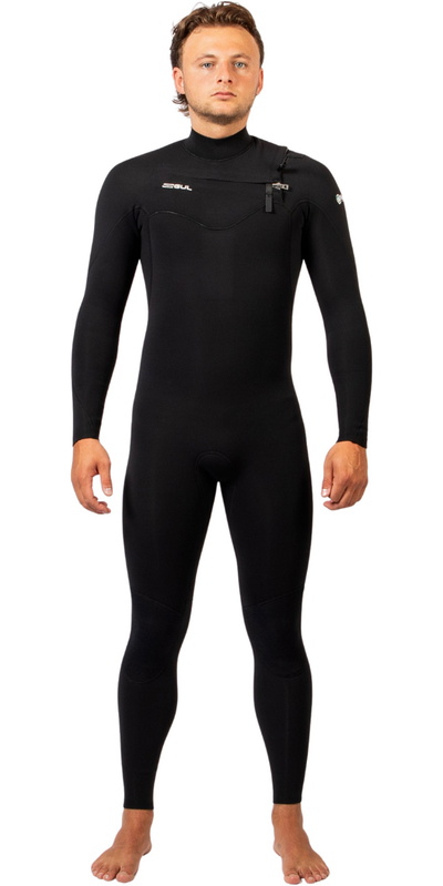 GUL Mens Echo Natur 3/2mm Chest Zip Kombinezon