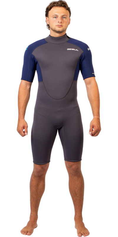 GUL Mens Response Natur 3/2mm Back Zip Shorty Wetsuit