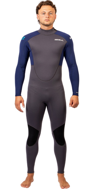 GUL Heren Response Natur 3/2mm Rug Ritssluiting Wetsuit