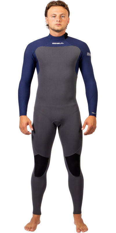 GUL Yulex Mens Flexor 4/3mm Back Zip Fato De Mergulho