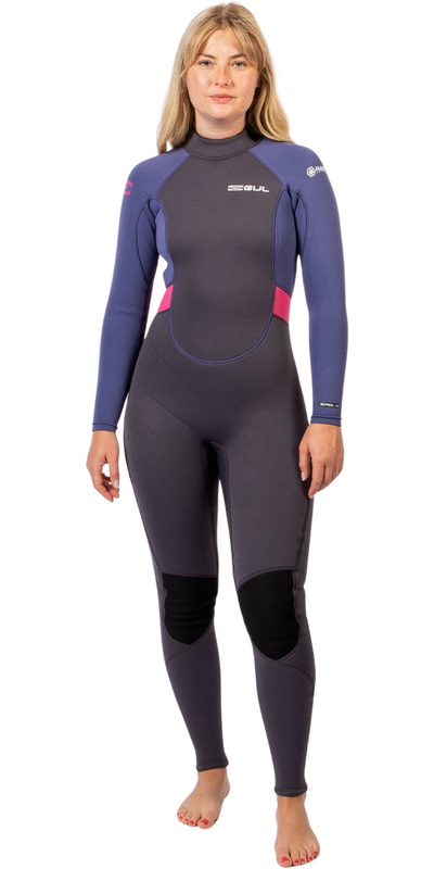 GUL Womens Response Natur 3/2mm Back Zip Wetsuit