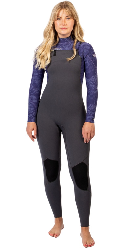GUL Dames Yulex Flexor 3/2mm Borst Ritssluiting Wetsuit