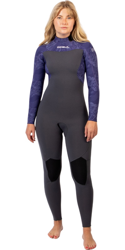 GUL Dames Yulex Flexor 3/2mm Rug Ritssluiting Wetsuit