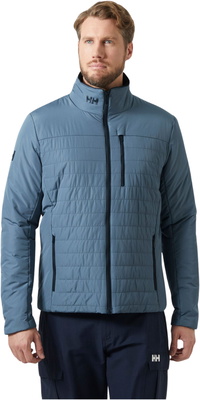 2025 Helly Hansen Mens Crew Insulator Jacket 2.0 30343 - Washed Navy