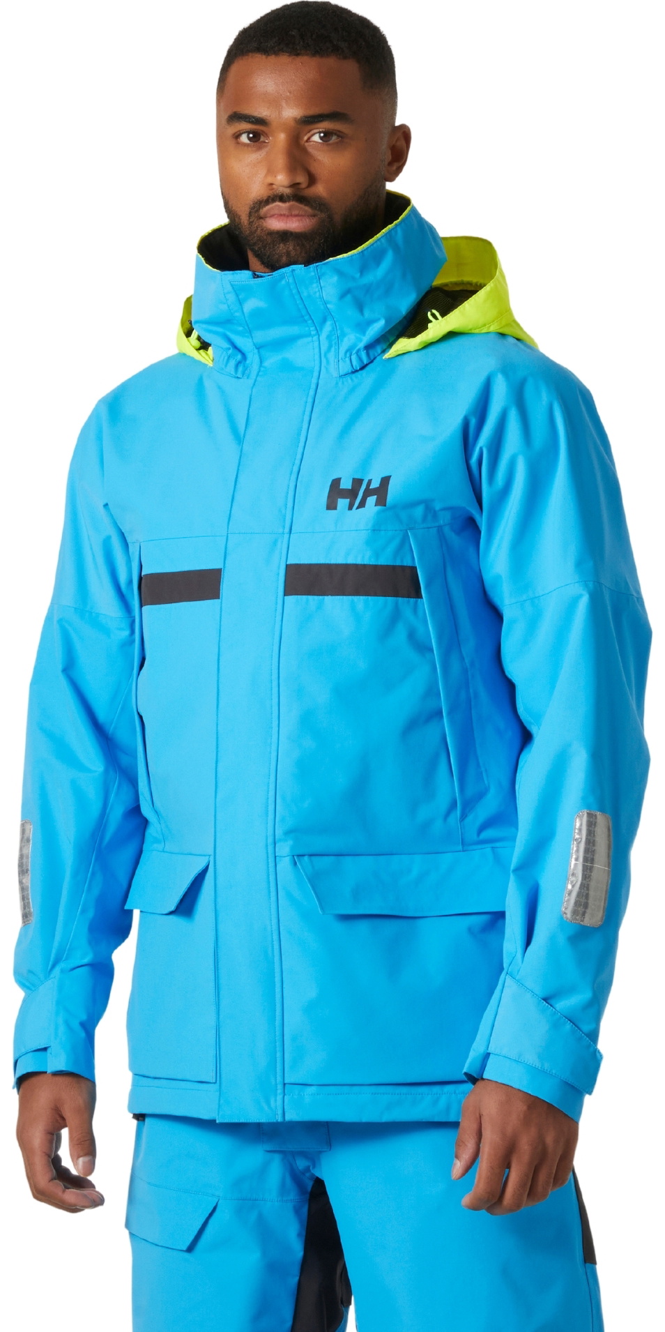 2025 Helly Hansen Mens Pier Jacket 34484 Cyan