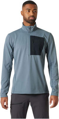 2026 Helly Hansen Mens Versalite 1/2 Zip Fleece 49550 - Washed Navy