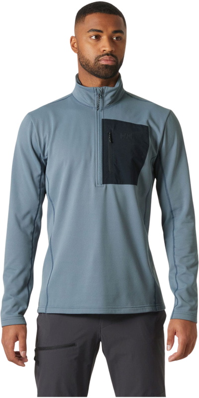 Helly Hansen Versalite Mska Fleece Polarowa Z Zamkiem 1/2 Washed Navy