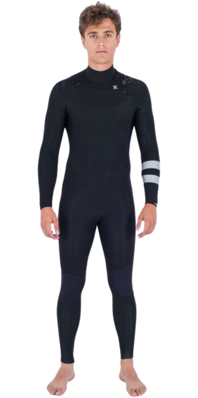 Hurley Mens Advant 3/2mm Chest Zip Wetsuit