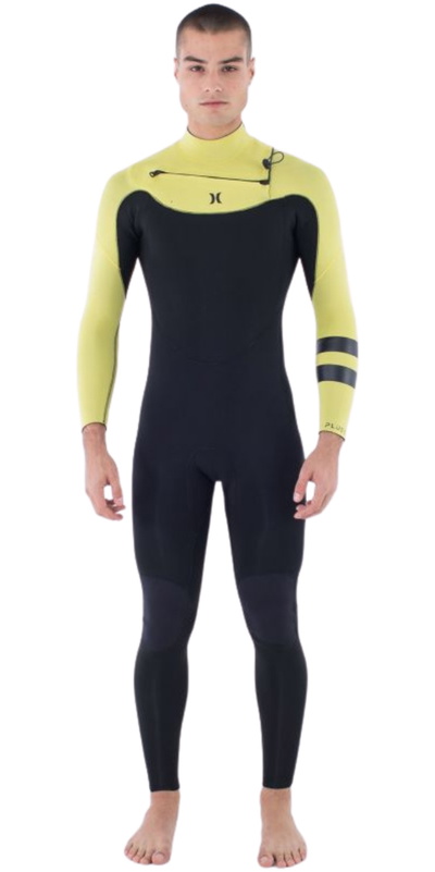 Hurley Mens Plus NIC II 4/3mm Chest Zip Wetsuit