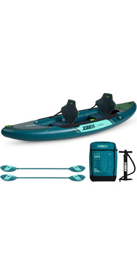 2026 Jobe Gama Inflatable Kayak Package 600025002 - Atlantic Green