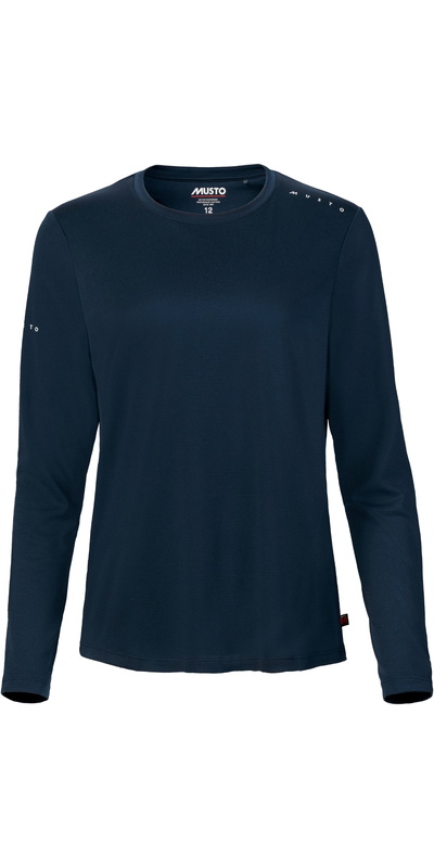 Musto Womens Evo Crew Sunblock Long Sleeve T-Shirt