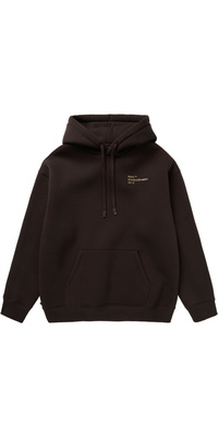 2025 Mystic Mens Heartsease Hood Sweat 35104.260115 - Dark Brown