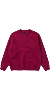 2025 Mystic Profile Crew Sweat 35105.260320 - Berry