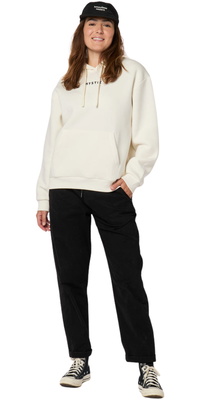 2025 Mystic Womens Brand Hoodie 35104.230129 - Off White