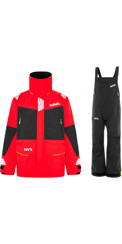 Nava Performance Da Uomo Giacca E Pantaloni Da Vela NV2
