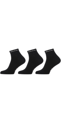 2025 O'Neill Quarter Socks 3-Pack 750003 - Black
