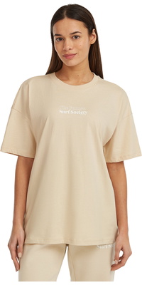 2025 ONeill Womens The Future Surf Society T-Shirt 1850235 - Macaron