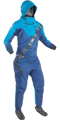 2026 Palm Womens Fuse Adventure Kayak Drysuit 13514 - Navy / Mid Blue