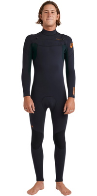 2026 Quiksilver Mens Everyday Sessions 4/3mm Chest Zip Wetsuit 25AW213512 - Jade