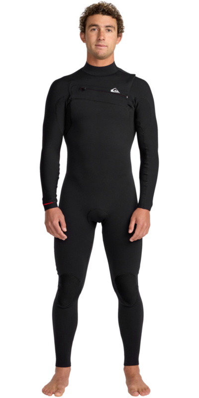 Quiksilver Heren Highline 4/3mm Borst Ritssluiting Wetsuit