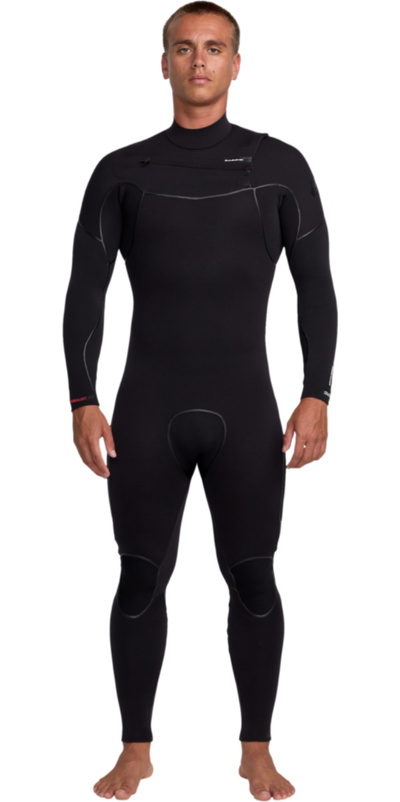 Quiksilver Mens Marathon Sessions 5/4/3mm Chest Zip Wetsuit