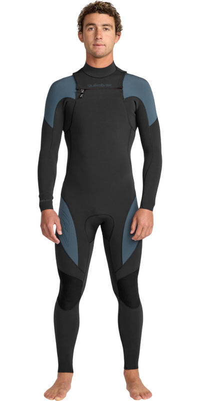 Quiksilver Herre Mercury 4/3mm Chest Zip Våddragt