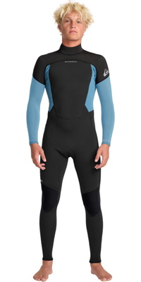 2026 Quiksilver Mens Prologue+ 3/2mm Back Zip Wetsuit 25AW213514 - Cloud Blue