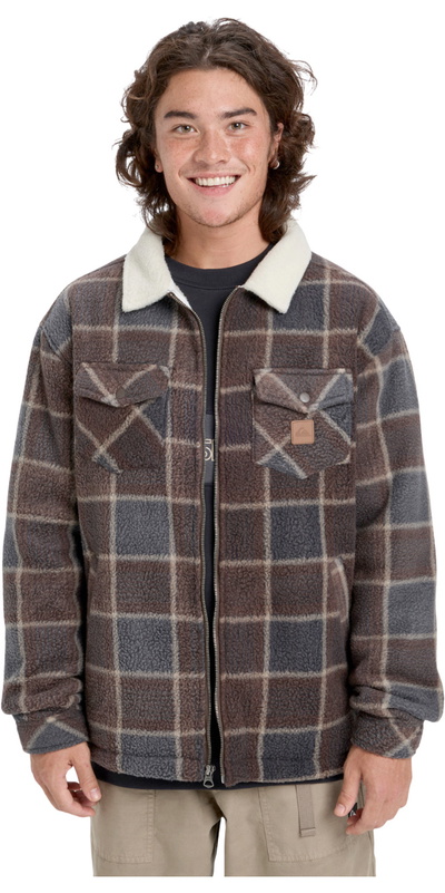 Quiksilver Mens Sherpa Fleece Jacket