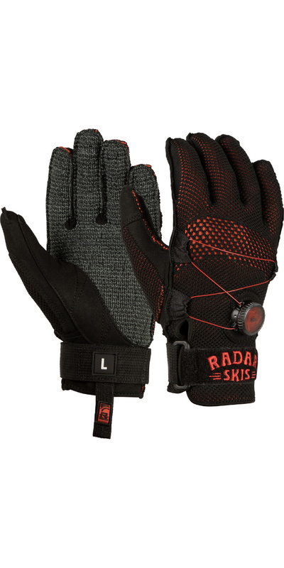 Radar Black Airknit K Boa Handschuhe