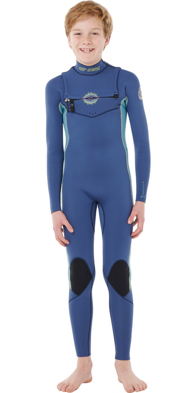 Rip Curl Junior Dawn Patrol 4/3mm Chest Zip Wetsuit