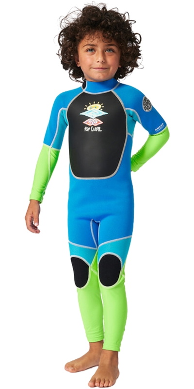 Rip Curl Groms Omega 1.5mm Back Zip Easy On / Off Wetsuit
