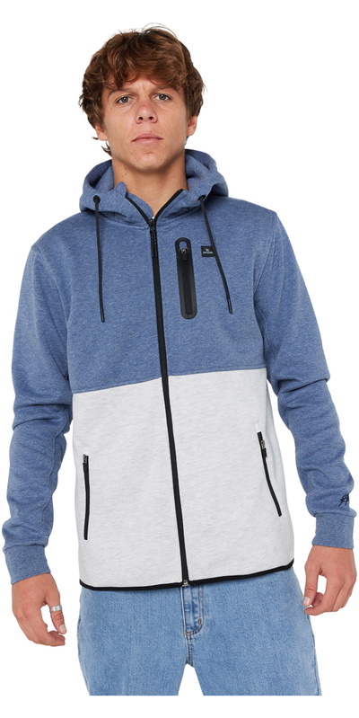 Rip Curl Da Uomo Anti Series Departed Zip Fleece