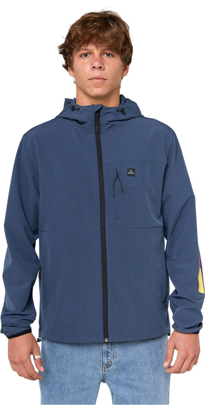 Rip Curl Herrar Anti Series Elite Jacka Washed Navy