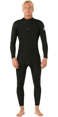 2026 Rip Curl Mens Dawn Patrol 4/3mm Back Zip Wetsuit 16TMFS - Black