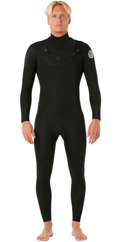 Rip Curl Mens Dawn Patrol Pro 3/2mm Chest Zip Wetsuit